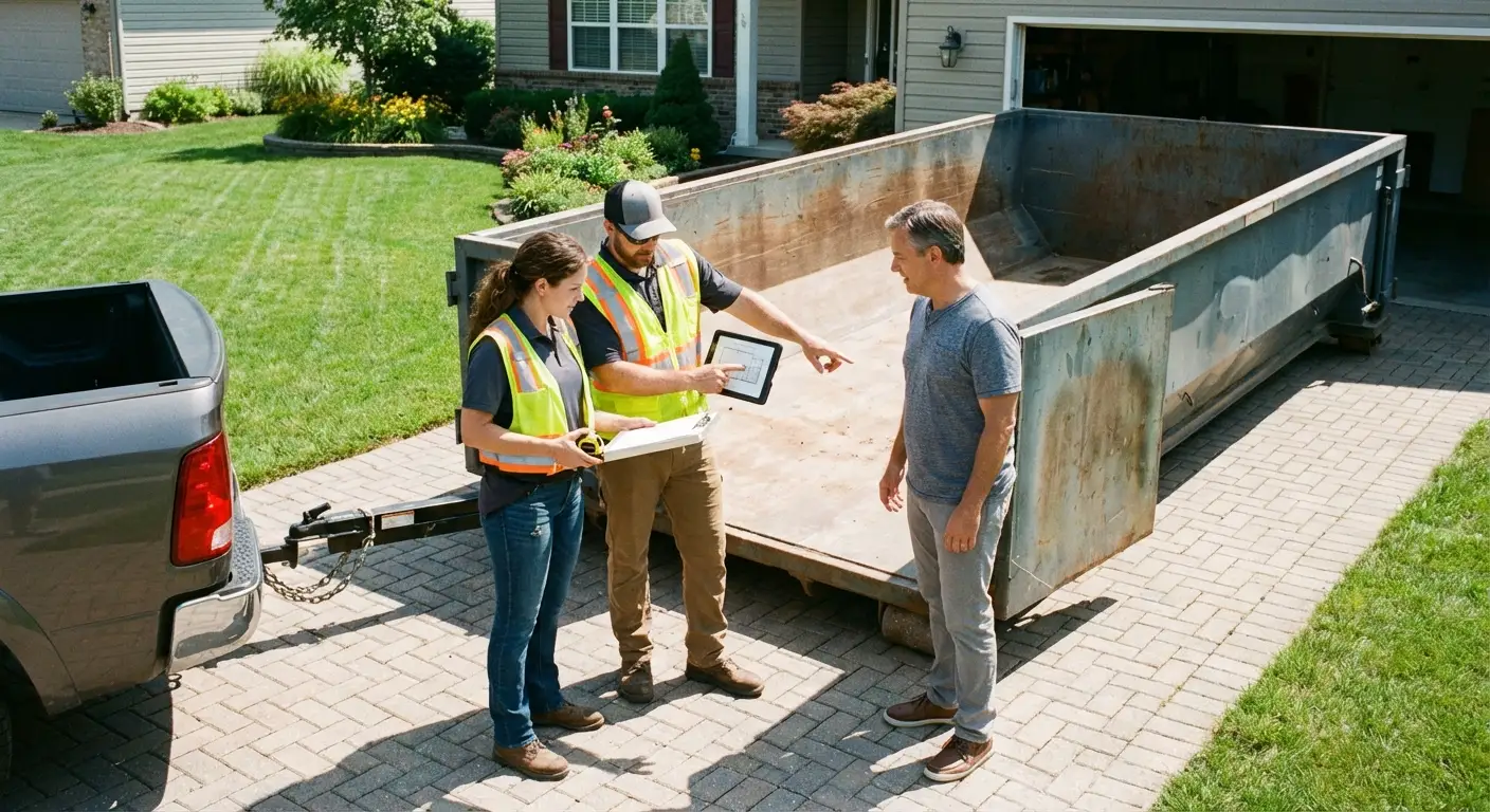 10 Yard Dumpster Rental Process in Aurora, CO